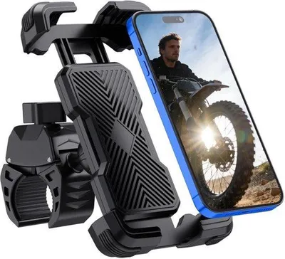 Obrázek produktu pro Držák motorky Telefon Univerzální držák telefonu pro silniční kolo MTB Scooter s 360 rotací pro 4,7.2 cm Smartphone