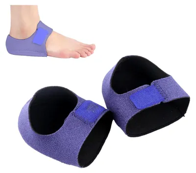 Produktbild von Fersenschutz für die Füße – Fersenpolster | Schutz bei Fersenschmerzen und trockenen Fersen | Gelkissen für Männer und Frauen
