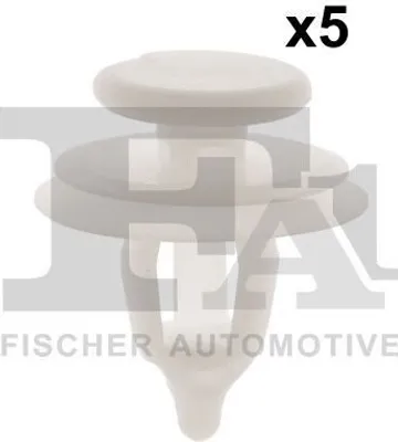 Produktbild von 5x FA1 Clip Zier- / Schutzleiste 21-40017.5 für CITROËN Berlingo / Berlingo First (MF, GJK, GFK) 21mm