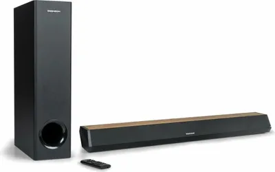 Produktbild von Thomson Bluetooth Soundbar SB552BTS Soundsystem Subwoofer schwarz Holz TH388183
