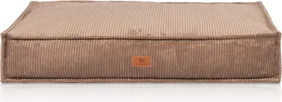 Produktbild von Knuffelwuff Hundekissen Lesedi aus Cord mit Handwebcharakter 135x90cm Braun