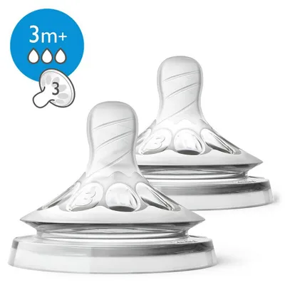 Produktbild von Philips AVENT SCF043/27 Natural-Sauger, Rund, Anti-Kolik-Ventil