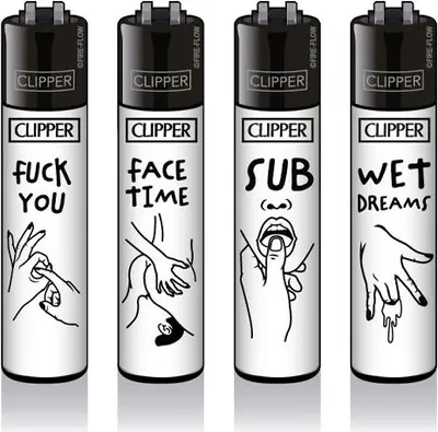 Produktbild von Clipper Reibradfeuerzeuge FFX Adult #2 4 Stück