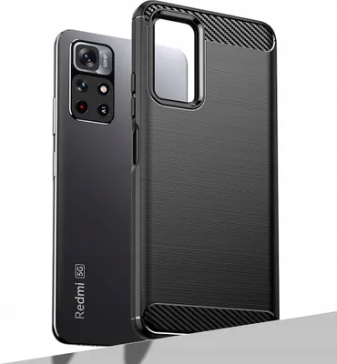 Obrázok produktu pre Karbónové puzdro Puzdro pre Xiaomi Redmi Note 11 Black