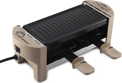 Produktbild von Raclettegerät für 2 personen 350w braun/schwarz Little balance 8693