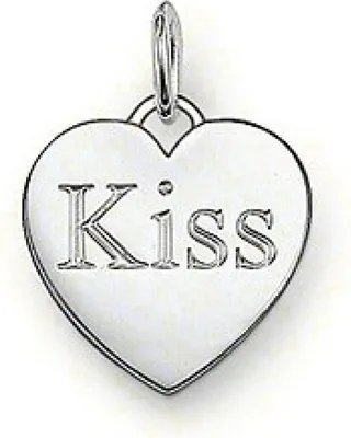 Produktbild von Thomas Sabo PE437-001-12 Ketten-Anhänger Herz Kiss Sterling-Silber