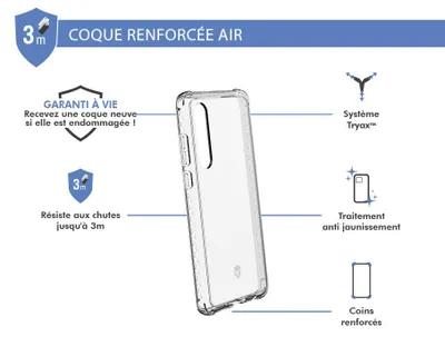 Obrázok produktu pre Bigben Connected FCAIRP30T, Ochranný obal, Huawei, P30, 16,4 cm (6.47"), Priehľadná
