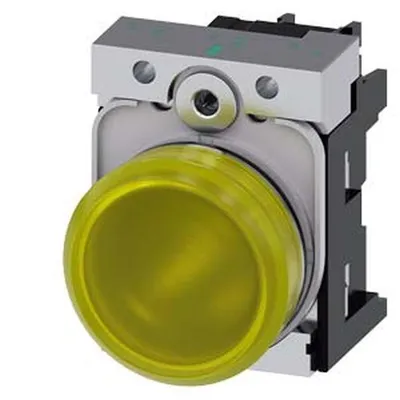 Produktbild von Siemens LEUCHTMELDER, GELB, Gelb, IP67, IP69K, 58 g, 120 mm, 60 mm, 30 mm