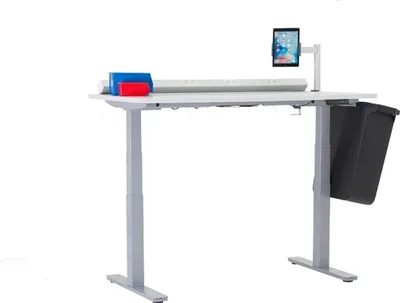 Image de Bureau réglable électrique - hauteur 625 à 1275 mm