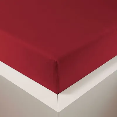 Produktbild von Traumschlaf Spannbettlaken Samtweich mit Lyocell™ Lyocell – kühlend & temperaturausgleichend 180x200 - 200x220 cm rubin