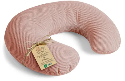 Produktbild von Stillkissen 150 cm C-Form Nursing Pillow Stillmond Rosa