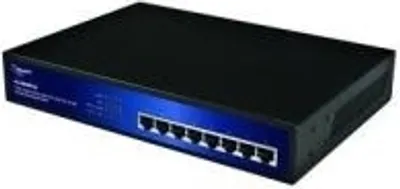 Imagen del producto de Conmutador Gigabit PoE de 8 puertos, modelo ALLNET ALL8808POE, sin ventilador