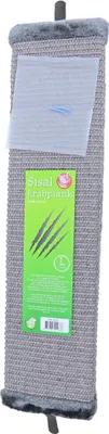 Produktbild von Kratzbrett für Katzen aus strapazierfähigem Sisal und weichem Plüsch, 14 x 63 cm, mit Katzenminze