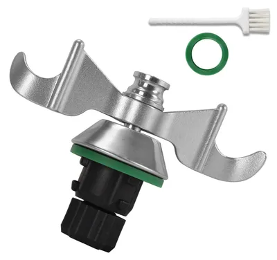 Ersatzmesser für Thermomix TM5/TM6/TM7, Edelstahl 304, mit Silikondichtung