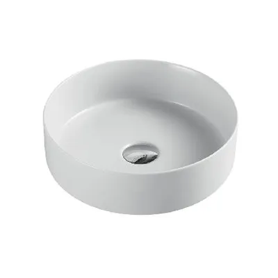 Obrázok produktu pre Mereo Keramika - Umývadlo na dosku, priemer 355 mm, bez prepadu, bez otvoru na batériu, biela UC363612C