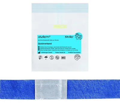 Produktbild von Quickverband aluderm Kinder Quickverband klein