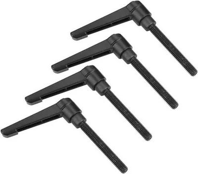 Produktbild von Verstärkte Handgriff 40mm M8 Edelstahl schwarz