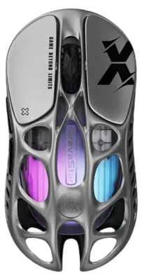 Produktbild von GravaStar Mercury X 49 g Kabellose Gaming Maus, 32.000 DPI PAW 3950 Sensor, 1000 Hz Polling-Rate, Silber