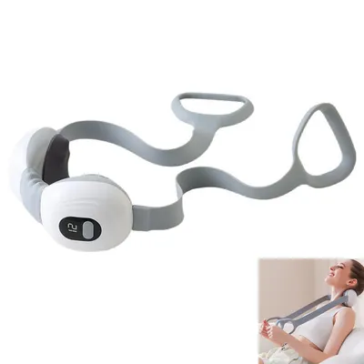Produktbild von Nackenmassagegeräte, Nackenmassagegerät mit Wärme, kabellos, intelligent zur Schmerzlinderung, Tiefengewebe für Zuhause, Büro, Outdoor
