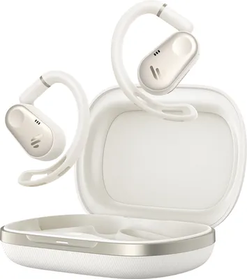 Produktbild von Edifier Open-Ear TWS Kopfhörer, Hi-Res Audio, 40h, IP55, BT 5.4, ergonomisch für Radfahren - Weiß