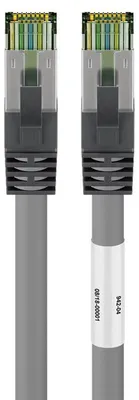 Obrázek produktu pro Goobay 55140, 7,5 m, Cat8.1, S/FTP (S-STP), RJ-45, RJ-45, Šedá