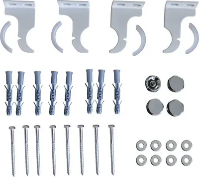 Produktbild von Befestigungsset Rotheigner DHK Classic 6810562/ 6810563 für Badheizkörper