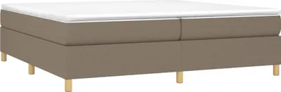 Obrázek produktu pro vidaXL Box spring bed frame taupe 200x200 cm látka