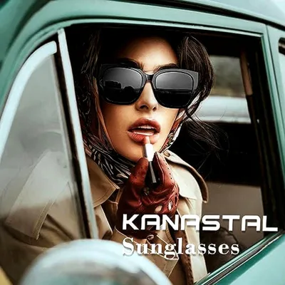 Produktbild von Übergröße Überzieh-Sonnenbrille für Herren und Damen, quadratisch, polarisiert, für Brillenträger, UV400 Sonnenschutz