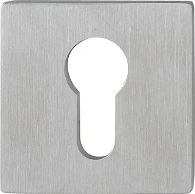 Produktbild von Schlüsselrosetten-Paar E848NS VA F69 Schildst.2mm PZ quad.HOPPE