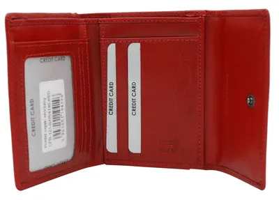 Obrázok produktu pre Rovicky Dámska kožená peňaženka Regall červená One size