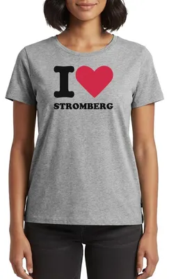 Produktbild von Spreadshirt Stromberg Fanartikel I Love Stromberg Frauen Premium T-Shirt, 4XL, Grau meliert
