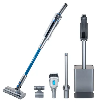 Produktbild von Genius Invictus ONE SL Handstaubsauger Bodenstaubsauger AKKU, all in 1 Staubsauger, Selbstreinigung, inklusive Absaug- und Ladestation, 14 tlg.