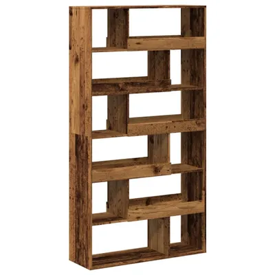 Produktbild von Raumteiler Altholz-Optik 100x33x187,5 cm Holzwerkstoff