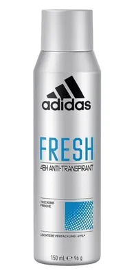 Obrázek produktu pro Adidas Fresh Antiperspirant 150ml - Dezodorant s dlouhotrvající svěžestí pro muže a ženy