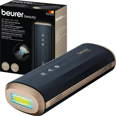 Immagine prodotto di BEURER Depilatore IPL a 5 livelli, 1 milione di impulsi luminosi, alimentazione a rete, nero-oro
