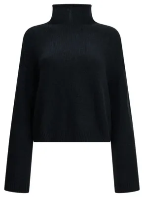 Image de KHAITE pull en cachemire femme bleu - M