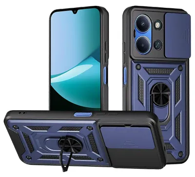 Obrázek produktu pro Techsuit – ochranné pouzdro řady CamShield s krytem fotoaparátu pro Xiaomi Redmi 15C 4G / Redmi 15C 5G – modré