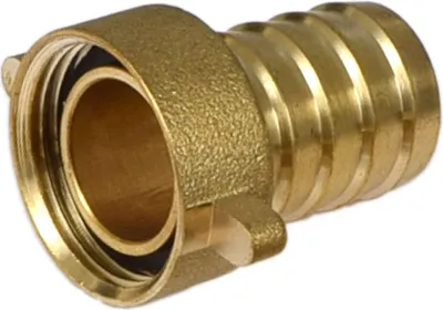 Produktbild von Agora-Tec®   Messing Schlauchtülle Schlauchverschraubung  3/4 Zoll IG auf 3/4 Zoll Schlauchtülle (19mm)