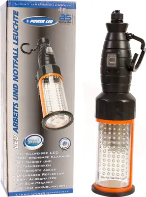 Produktbild von Schwabe LED Akku Arbeitsleuchte Notfall Leuchte Werkstattleuchte Warnlicht Lampe