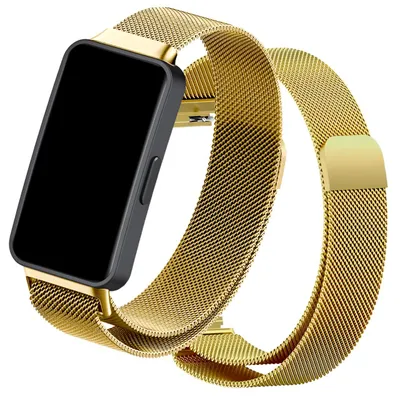 Zdjęcie produktu dla Pasek / bransoleta ChronSmarta do smartband'a Huawei Band 7 (Złoty)