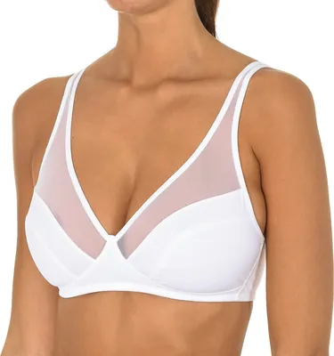 Produktbild von DIM Der bügellose BH mit elastischen Seiten 04974 für Damen bietet Komfort und eine natürliche Passform für den ganzen Tag