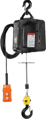 Obrázek produktu pro Elektrický naviják 3 v 1 - S dálkovým ovládáním - 1500W motorový naviják - 500 kg - Výška zdvihu 7 m - Lanový naviják - Manuální/kabelový/bezdrátový provoz