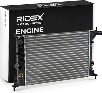 Produktbild von RIDEX 470R0278 Kühler Wasserkühler Motorkühler für OPEL VECTRA B (36) VECTRA B Caravan (31) VECTRA B CC (38)