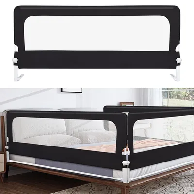 Produktbild von Kindersicherheitsgitter, 150-200 cm, Schwarz
