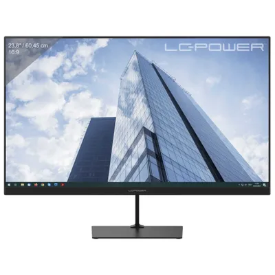 Obrázek produktu pro LC-Power LC-M24-FHD-75, 60,5 cm (23.8"), 1920 x 1080 px, Full HD, 8 ms, Černá