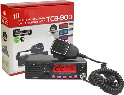 Produktbild von Tti Tcb-900 Mit Lautsprecher Cb-funkstation Schwarz Schwarz One Size
