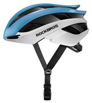 Image de Rockbros 10110004003 Casque De Vélo Taille L - Bleu Et Blanc