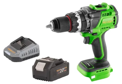 Produktbild von Procraft PA18ProBL-BB Akku Schlagbohrschrauber 20 V 180 Nm Brushless + 1x Akku 4,0 Ah + Ladegerät