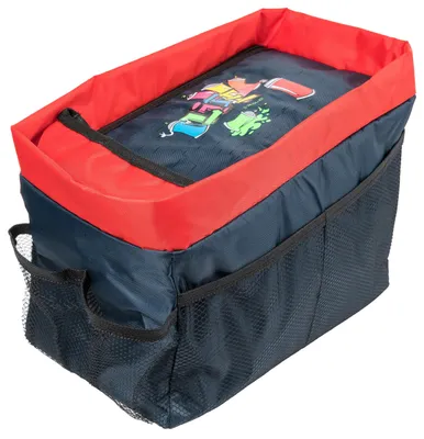 Zdjęcie produktu dla KidsExperts organizer na tylne siedzenie Graffiti ok. 28 x 22 x 17 cm niebieski, 26181