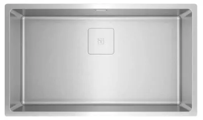 Produktbild von Teka FlexLinea, Unterbauspüle, Rechteckig, Edelstahl, Edelstahl, 1 Becken, 400 x 710 mm